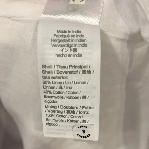 Crewcuts White and Navy Striped Dress - Picture 3 of 3